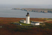 Le phare du Stiff sur l'île d'Ouessant. © Philip Plisson / Plisson La Trinité / AA07302 - Photo Galleries - Lighthouse [29]