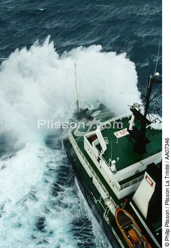 L' Abeille Flandre. - © Philip Plisson / Plisson La Trinité / AA07346 - Photo Galleries - Storms