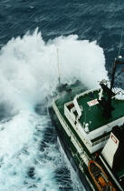 L' Abeille Flandre. © Philip Plisson / Plisson La Trinité / AA07346 - Photo Galleries - Storm at sea