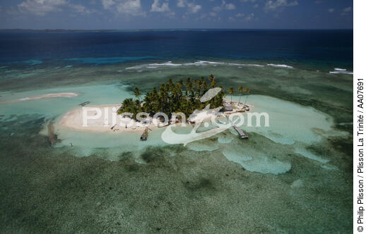 L'Archipel des San-Blas au large des côtes du Panama - © Philip Plisson / Plisson La Trinité / AA07691 - Photo Galleries - Island [Panama]