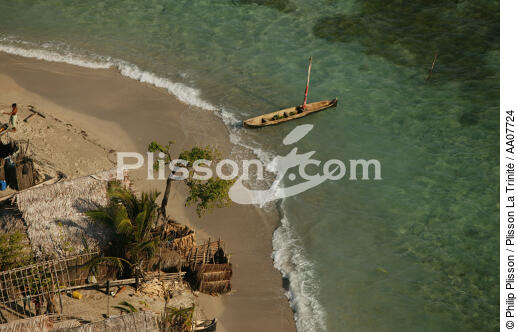 L'Archipel des San-Blas au large des côtes du Panama - © Philip Plisson / Plisson La Trinité / AA07724 - Nos reportages photos - Ile [Panama]