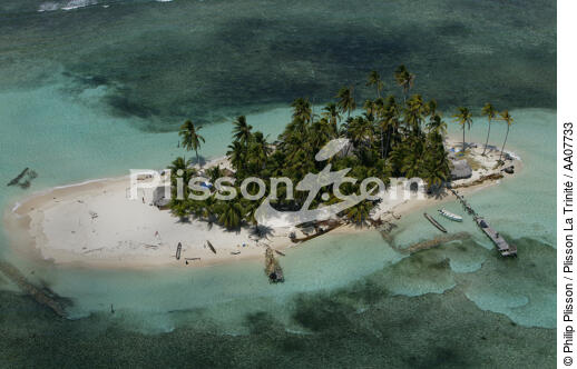 L'Archipel des San-Blas au large des côtes du Panama - © Philip Plisson / Plisson La Trinité / AA07733 - Nos reportages photos - San-Blas