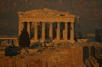 Le Parthénon. © Philip Plisson / Plisson La Trinité / AA07754 - Nos reportages photos - Athènes