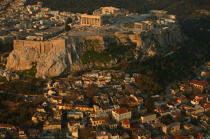 L'Acropole. © Philip Plisson / Plisson La Trinité / AA07760 - Photo Galleries - Town [Greece]