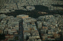 Athènes vue de ciel. © Philip Plisson / Plisson La Trinité / AA07793 - Nos reportages photos - Athènes
