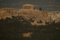 L'Acropole. © Philip Plisson / Plisson La Trinité / AA07832 - Nos reportages photos - Grèce