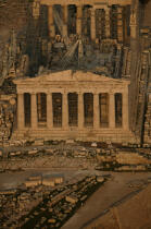 Temple en rénovation. © Philip Plisson / Plisson La Trinité / AA07835 - Nos reportages photos - Grèce