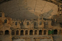 Théatre antique à Athènes. © Philip Plisson / Plisson La Trinité / AA07836 - Photo Galleries - Philip Plisson