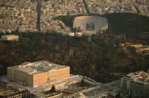 Le parlement et le stade antique à Athènes. © Philip Plisson / Plisson La Trinité / AA07838 - Photo Galleries - Stadium