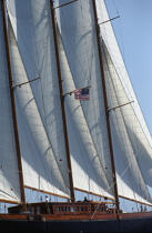 Le trois mâts goélette Créole. © Philip Plisson / Plisson La Trinité / AA08046 - Photo Galleries - Tall ship / Sailing ship