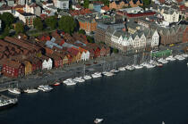 Bergen. © Philip Plisson / Plisson La Trinité / AA08147 - Nos reportages photos - Ville [Norvège]