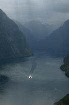 Fjord en Norvège. © Philip Plisson / Plisson La Trinité / AA08168 - Nos reportages photos - Fjord
