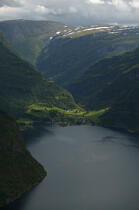 Fjord en Norvège. © Philip Plisson / Plisson La Trinité / AA08169 - Nos reportages photos - Fjord