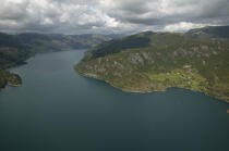 Fjord en Norvège. © Philip Plisson / Plisson La Trinité / AA08173 - Nos reportages photos - Fjord