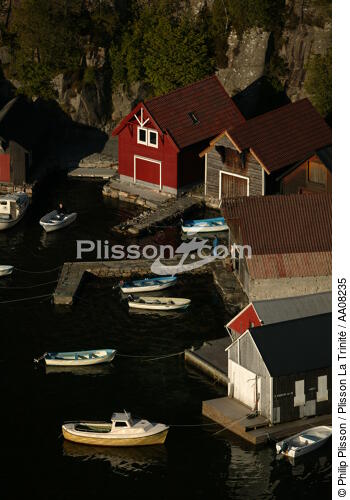 La Norvège, proche de Bergen. - © Philip Plisson / Plisson La Trinité / AA08235 - Nos reportages photos - Barque