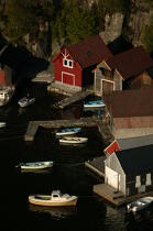 La Norvège, proche de Bergen. © Philip Plisson / Plisson La Trinité / AA08235 - Photo Galleries - Village