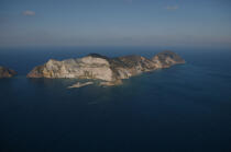 L'île de Ponziane. © Philip Plisson / Plisson La Trinité / AA08368 - Nos reportages photos - Italie