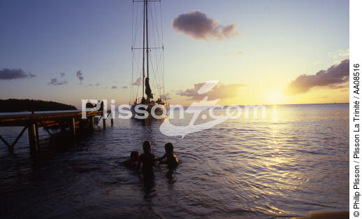 Croisière à la Martinique. - © Philip Plisson / Plisson La Trinité / AA08516 - Nos reportages photos - Anses d'Arlets