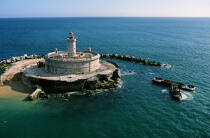 Le phare de Bugio au Portugal. © Guillaume Plisson / Plisson La Trinité / AA08600 - Photo Galleries - Bugio [lighthouse of]