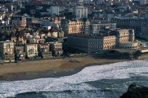 Biarritz. © Philip Plisson / Plisson La Trinité / AA08723 - Photo Galleries - Town [64]