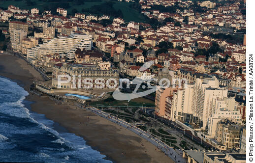 Biarritz. - © Philip Plisson / Plisson La Trinité / AA08724 - Photo Galleries - Biarritz