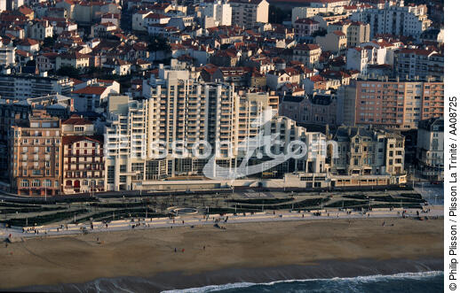 Biarritz. - © Philip Plisson / Plisson La Trinité / AA08725 - Photo Galleries - Town [64]