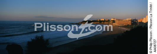 Biarritz. - © Philip Plisson / Plisson La Trinité / AA08727 - Photo Galleries - Pointe Saint-Martin [lighthouse]