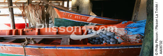 Bateaux de pêche à la Martinique. - © Philip Plisson / Plisson La Trinité / AA08732 - Photo Galleries - Fishing equipment