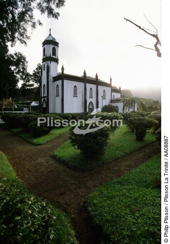 Eglise aux Açores. - © Philip Plisson / Plisson La Trinité / AA08887 - Photo Galleries - Faial and Pico islands in the Azores