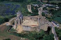 Le château de Suscinio avant sa rénovation. © Philip Plisson / Plisson La Trinité / AA08962 - Nos reportages photos - Monument historique