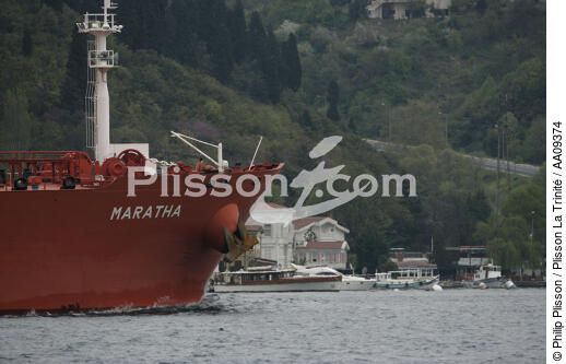 Traffic on the Bosphorus. - © Philip Plisson / Plisson La Trinité / AA09374 - Photo Galleries - Site of interest [Turkey]