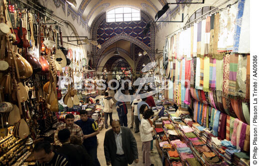 The "Grand Bazar" of Istanbul. - © Philip Plisson / Plisson La Trinité / AA09386 - Photo Galleries - Site of interest [Turkey]