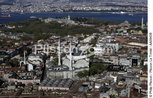 Istanbul. - © Philip Plisson / Plisson La Trinité / AA09439 - Nos reportages photos - Mosquée