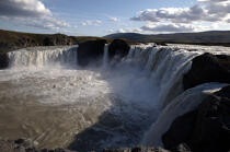 Les chutes de Godafoss en Islande. © Philip Plisson / Plisson La Trinité / AA09524 - Nos reportages photos - Site [Islande]