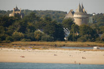 Le chateau de Suscinio. © Philip Plisson / Plisson La Trinité / AA09565 - Nos reportages photos - Château