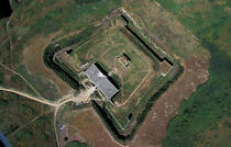 Le Fort d' Hoëdic. © Philip Plisson / Plisson La Trinité / AA09662 - Nos reportages photos - Ile [56]