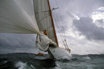 Candida. © Guillaume Plisson / Plisson La Trinité / AA09870 - Photo Galleries - Classic Yachting