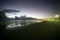 Caponga by night. © Philip Plisson / Plisson La Trinité / AA09982 - Photo Galleries - Town [Ceara]