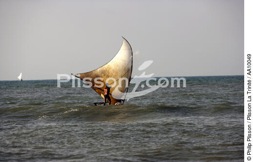 Jangada at sea. - © Philip Plisson / Plisson La Trinité / AA10049 - Photo Galleries - Wave
