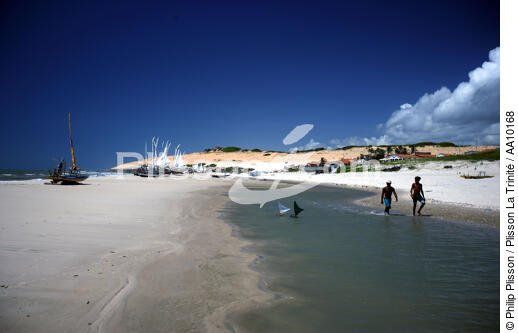 Beach of Ceara. - © Philip Plisson / Plisson La Trinité / AA10168 - Photo Galleries - Brazil