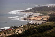 Paysage littoral du Brésil. © Philip Plisson / Plisson La Trinité / AA10175 - Nos reportages photos - Mouillage