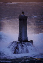 Four Lighthouse. © Philip Plisson / Plisson La Trinité / AA10302 - Photo Galleries - Foaming