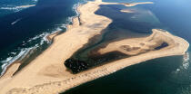 The Arguin Sand Bank. © Philip Plisson / Plisson La Trinité / AA10446 - Photo Galleries - Arguin Sand Bank [The]