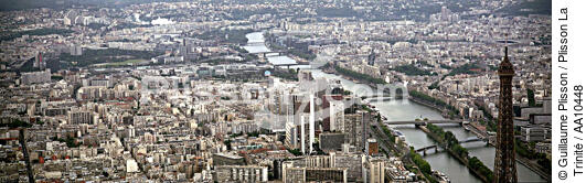 Paris seen of the sky. - © Guillaume Plisson / Plisson La Trinité / AA10448 - Photo Galleries - Seine [The]