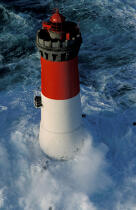 The Pierres Noires lighthouse. © Philip Plisson / Plisson La Trinité / AA10551 - Photo Galleries - Iroise Sea [The]