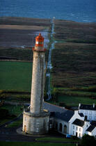 Le phare de Goulphar sur Belle-Ile. © Philip Plisson / Plisson La Trinité / AA10564 - Nos reportages photos - Ile [56]