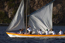 Whaling boat in Azores. © Philip Plisson / Plisson La Trinité / AA10600 - Photo Galleries - Whaling boat
