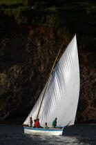 Whaling boat in the Azores. © Philip Plisson / Plisson La Trinité / AA10601 - Photo Galleries - Whaling boat