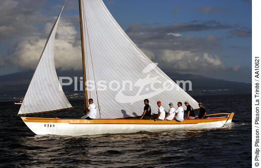 Baleinière aux Açores. - © Philip Plisson / Plisson La Trinité / AA10621 - Nos reportages photos - Voile