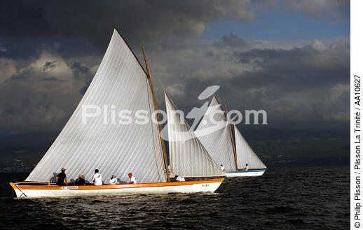 Whaling boat in the Azores. - © Philip Plisson / Plisson La Trinité / AA10627 - Photo Galleries - Faial and Pico islands in the Azores